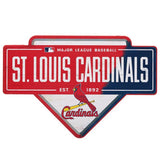 St. Louis Cardinals Baseball Home Plate Wood Wall Decor