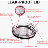 Alpha Printing 20oz Stainless-Steel Tumblers-Dolphins Jumping Design