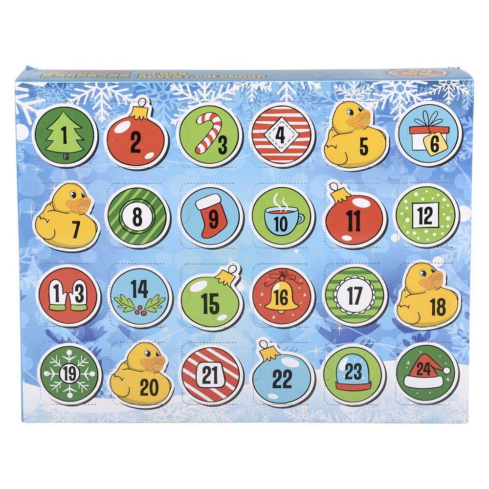 24 DAY RUBBER DUCKY CHRISTMAS ADVENT CALENDAR