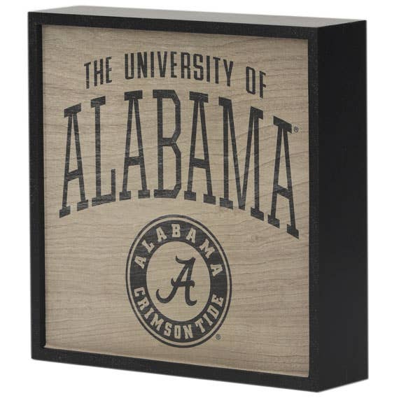 University of Alabama Wood Wall Art