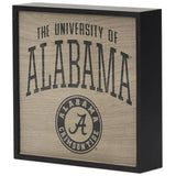University of Alabama Wood Wall Art