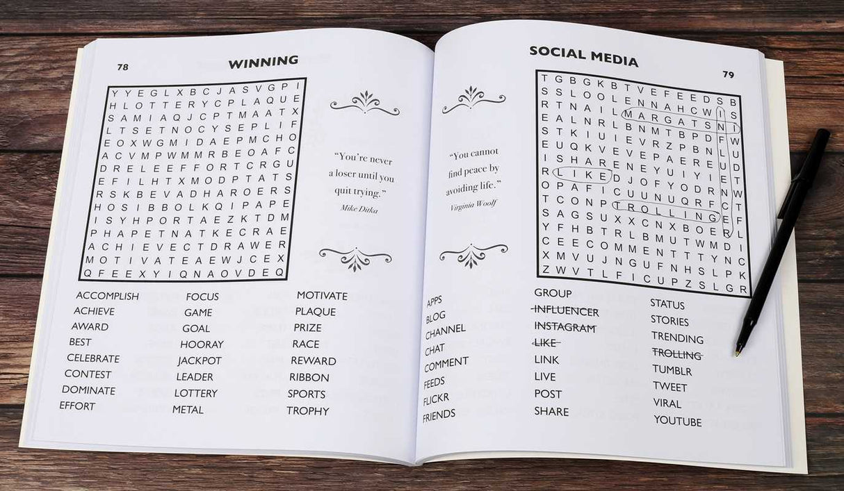 Large Print Inspirational Word Search