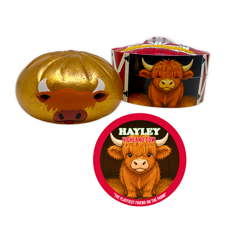 Fun Doh Farm Barnyard Squishy Dumpling Toy - 12/Display