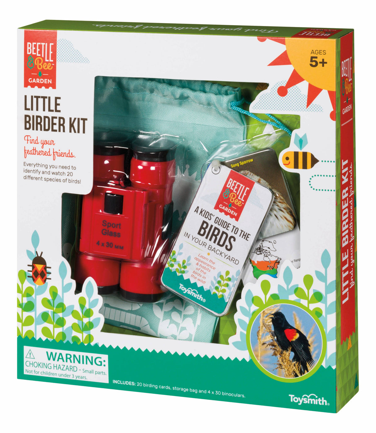 Beetle & Bee Little Birder Set-Bird Watching for Kids