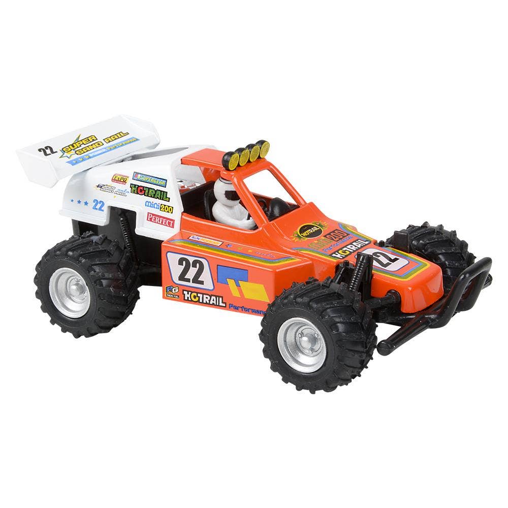 5" Diecast Pull Back Turbo Buggy