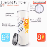 20oz Stainless-Steel Tumblers-Funny Elephant Design