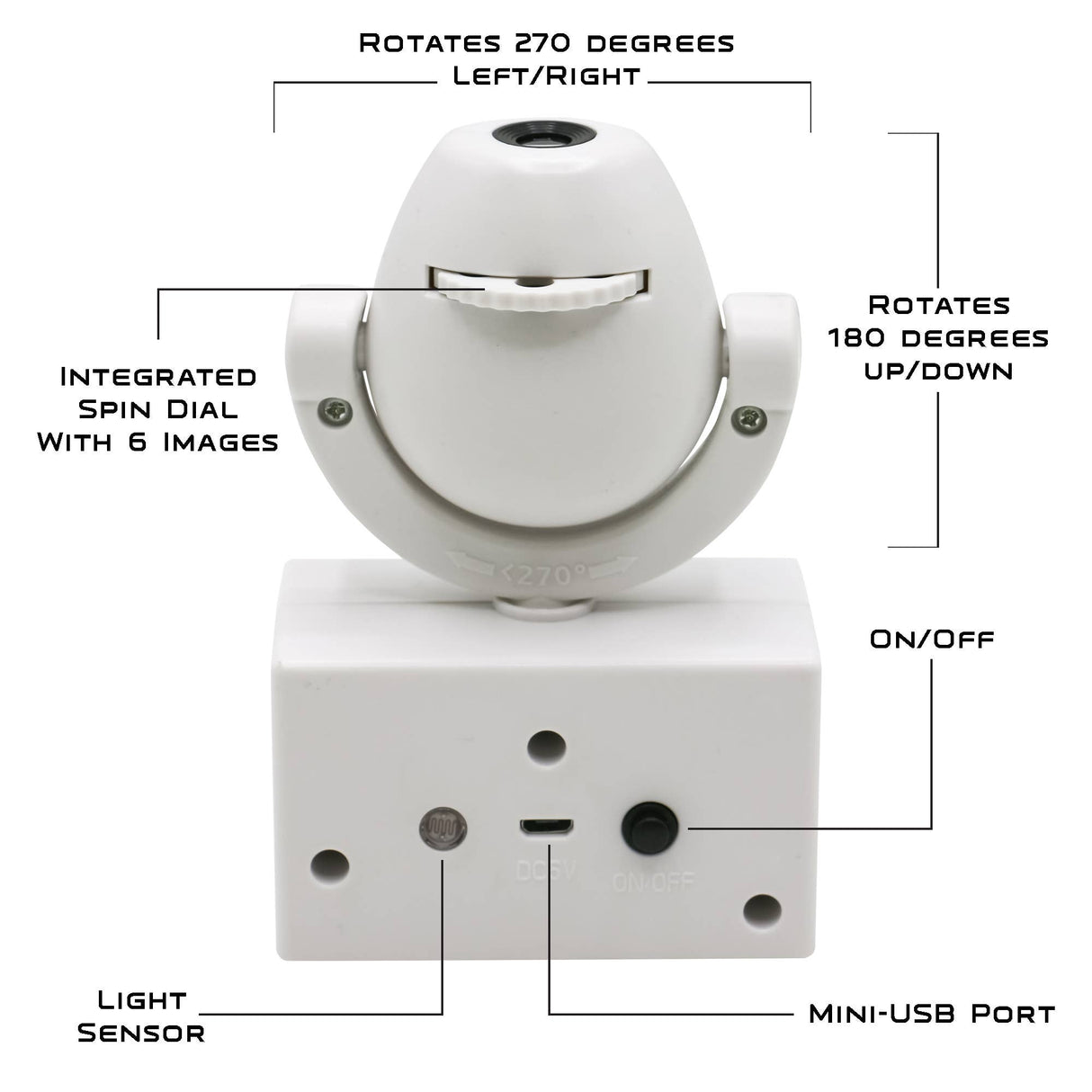 NCAA Ohio State Buckeyes Mini Spotlight Projector