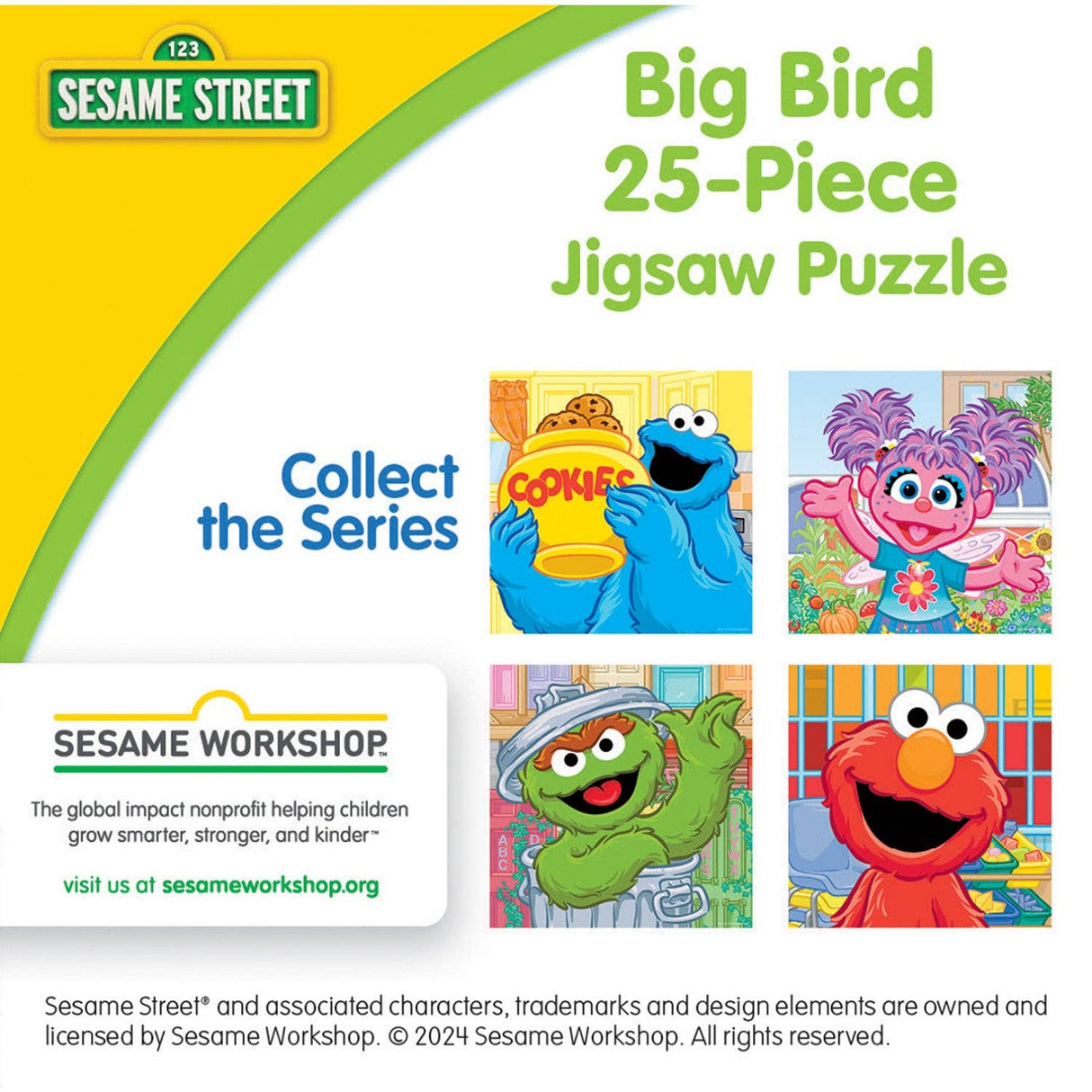 Sesame Street - Big Bird 25 Piece Jigsaw Puzzle