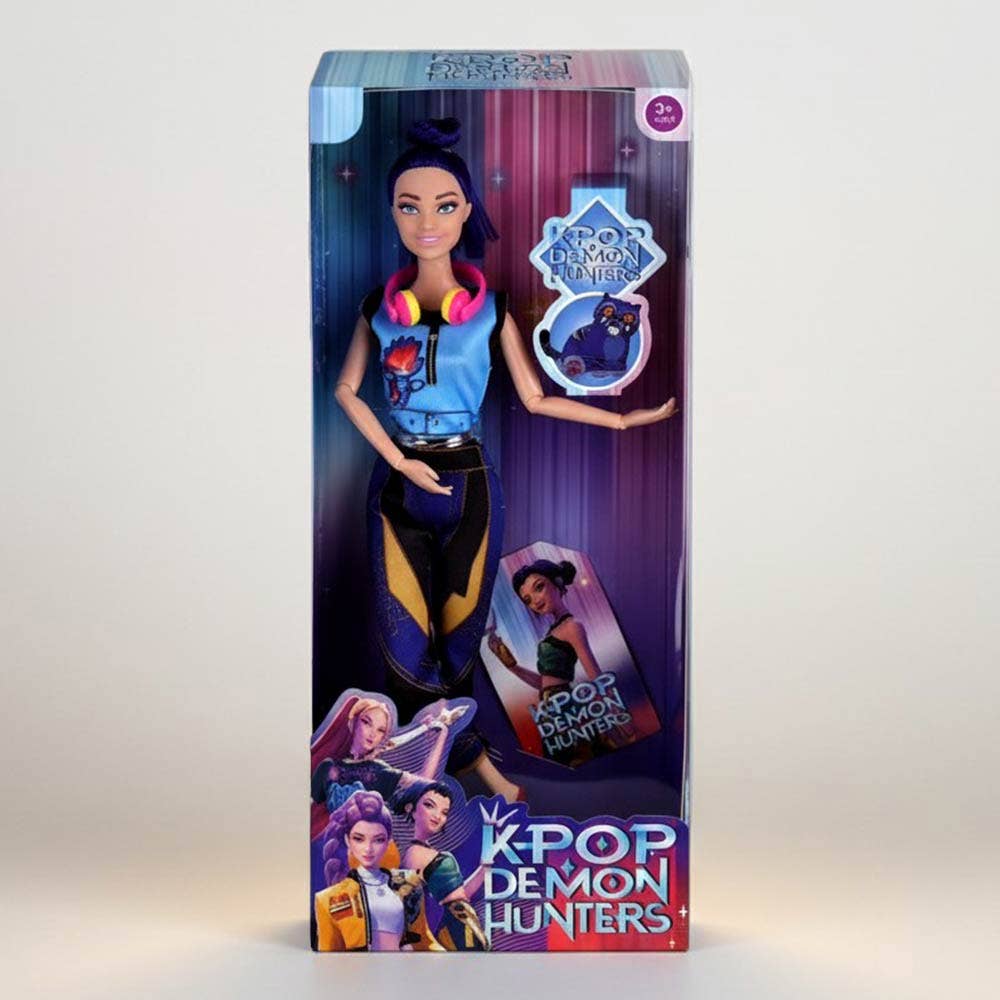 Kpop Demon Hunters Huntrix Character Figure Doll w/accessories