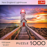 1000 Piece Puzzle - Sunsets - New England Lighthouse