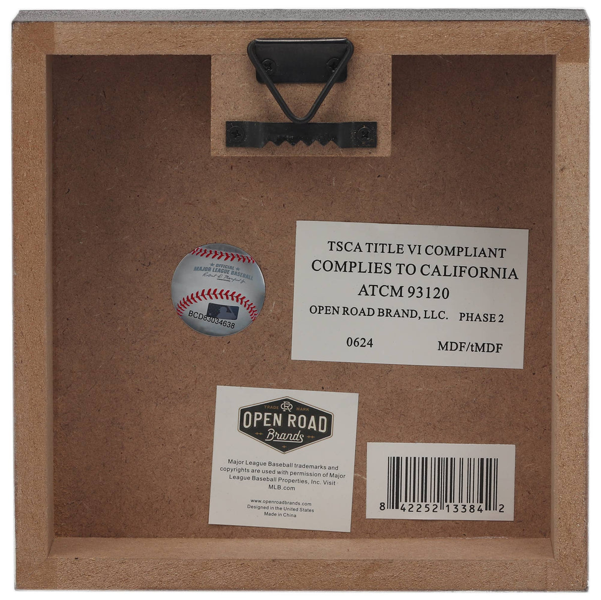 Cincinnati Reds Logo On Wood Block Wall Decor