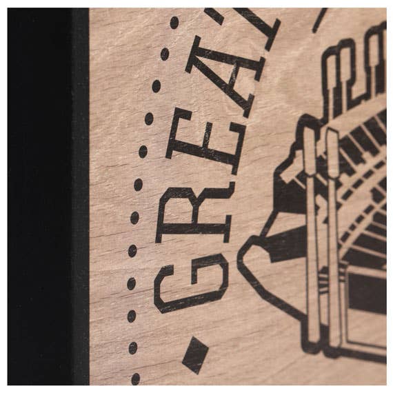 Cincinnati Reds Great American Ball Park Framed Wood Sign