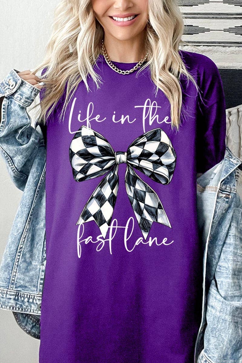 Life in The Fast Lane Graphic Heavy Cotton Tee