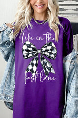 Life in The Fast Lane Graphic Heavy Cotton Tee