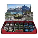5" Diecast 2018 Jeep Wrangler Camo Hard Top  12/Disp