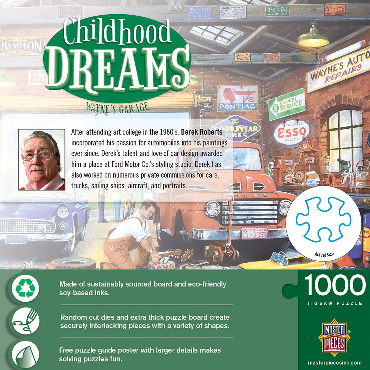 Childhood Dreams - Wayne's Garage 1000 Piece Puzzle