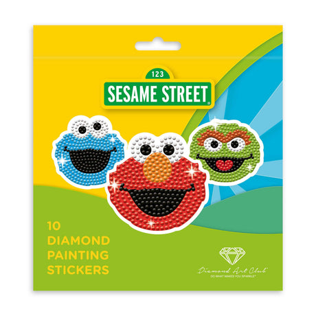 Sesame Street™ Diamond Painting Stickers (10 pack)