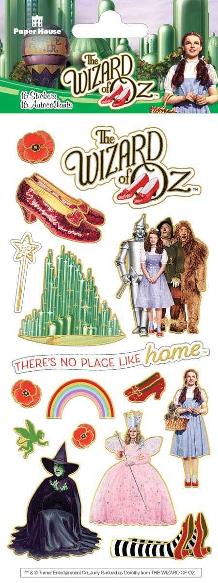Foil Stickers - Wizard of Oz