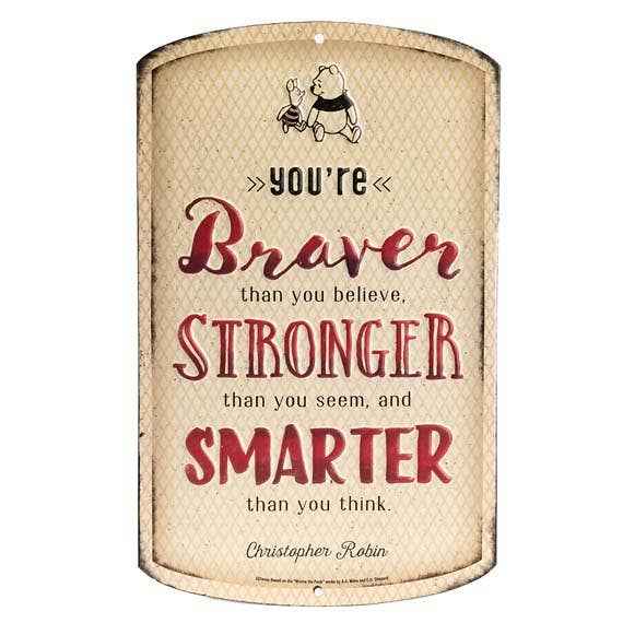 DIE CUT EMB TIN - BRAVER WINNIE THE POOH