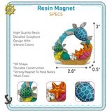 Resin Magnet - Sand Reef - Sea Turtle