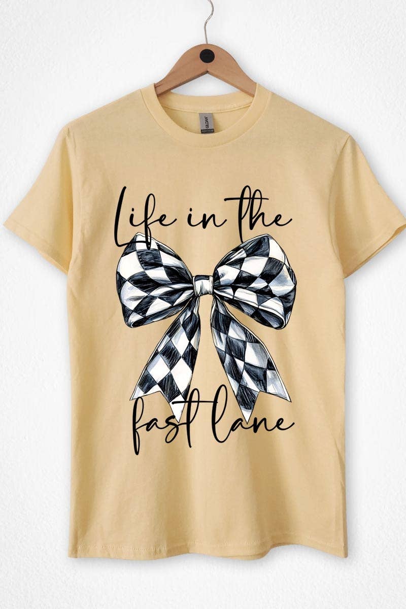 Life in The Fast Lane Graphic Heavy Cotton Tee
