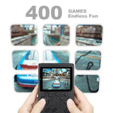 400-In-1 Handheld Game Boy Game Console with 2 Player Controller & TV Connection