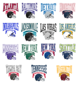 Football Team Vintage Hometown retro Game Day Graphic Tee