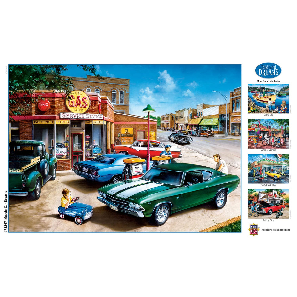 Childhood Dreams - Muscle Car Dreams 1000 Piece Puzzle