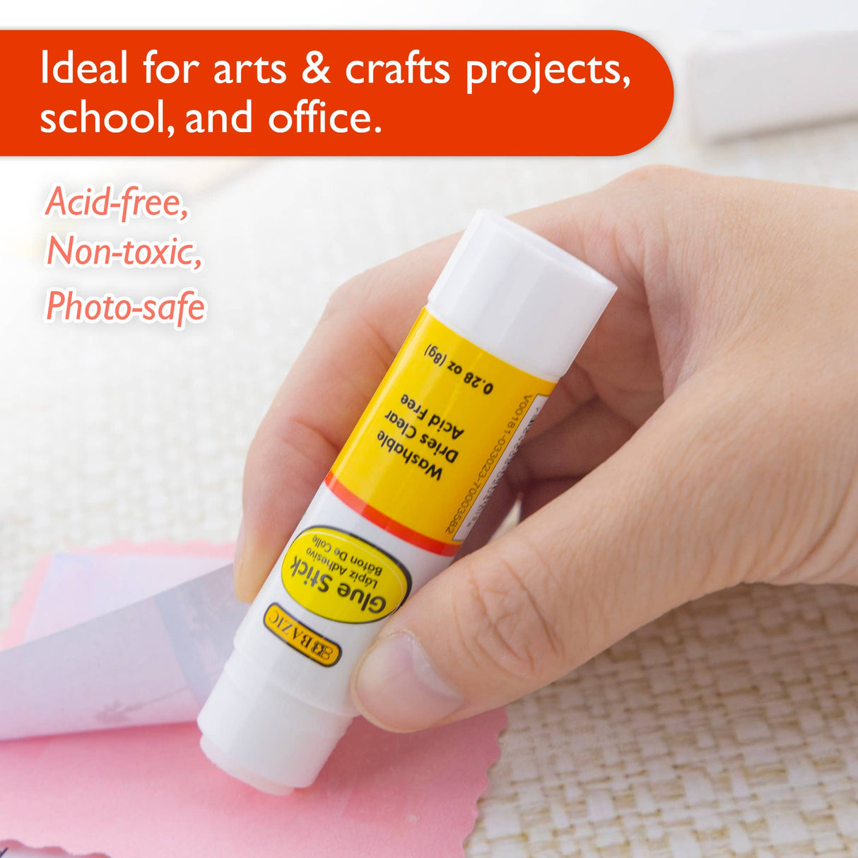 Glue Stick All Purpose 0.28 Oz
