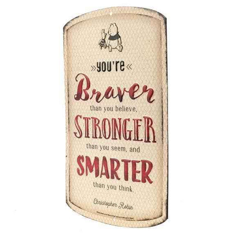 DIE CUT EMB TIN - BRAVER WINNIE THE POOH