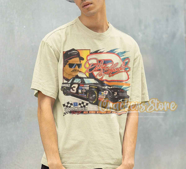 Vintage 90s Dale Earnhardt Nascar Racing Graphic Tee