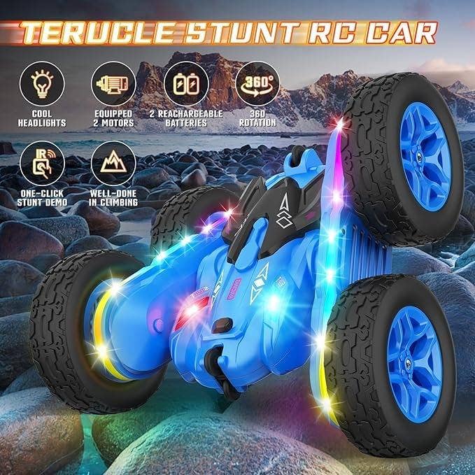 Double-Sided 360° Rotating 4WD Remote Control Car Rc Cars