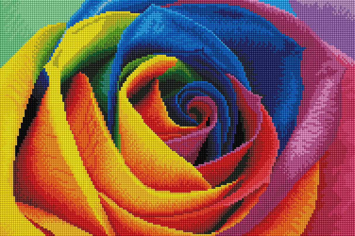 Rainbow Flower Petals