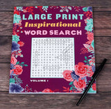 Large Print Inspirational Word Search