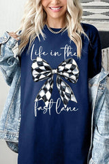 Life in The Fast Lane Graphic Heavy Cotton Tee
