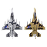 7" F-16 Diecast Jet