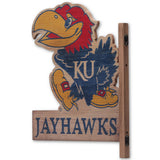 University of Kansas Jayhawks Flanged Wood Wall Decor