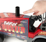 TOMY ERTL 1/16 Big Farm Case IH Barn Buster Pulling Tractor