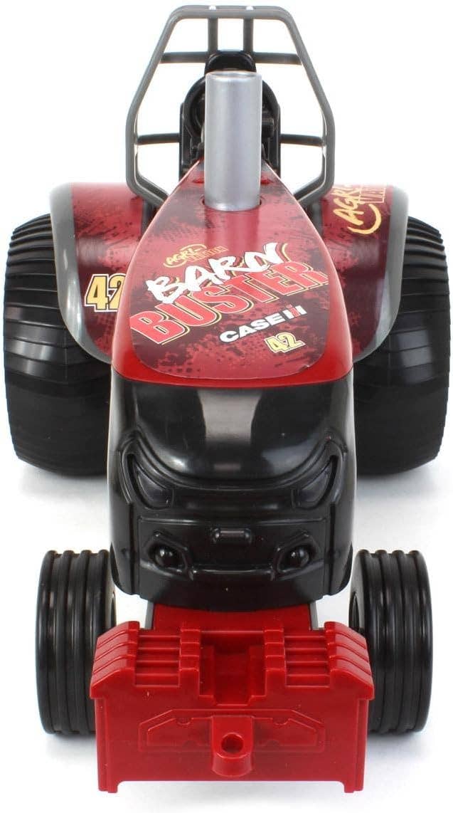 TOMY ERTL 1/16 Big Farm Case IH Barn Buster Pulling Tractor