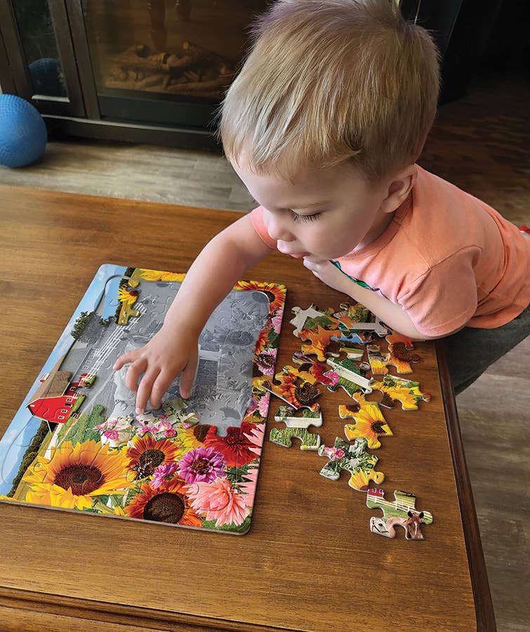 Sunshine Farm (tray) 35pc puzzle