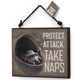 Baby Yoda The Child Wood Wall Decor