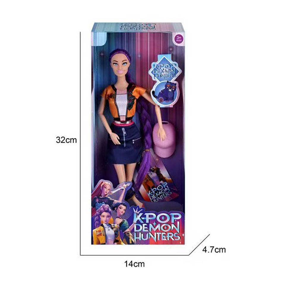 Kpop Demon Hunters Huntrix Character Figure Doll w/accessories