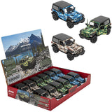 5" Diecast 2018 Jeep Wrangler Camo Hard Top  12/Disp