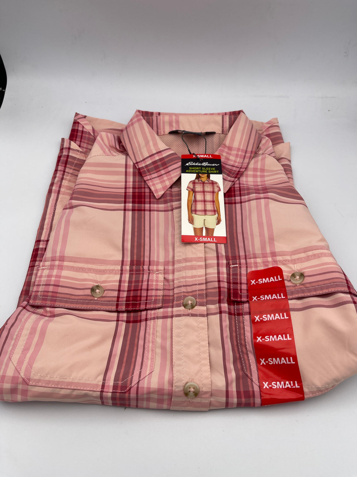 Women's Eddie Bauer Short Sleeve Button Up Shirt