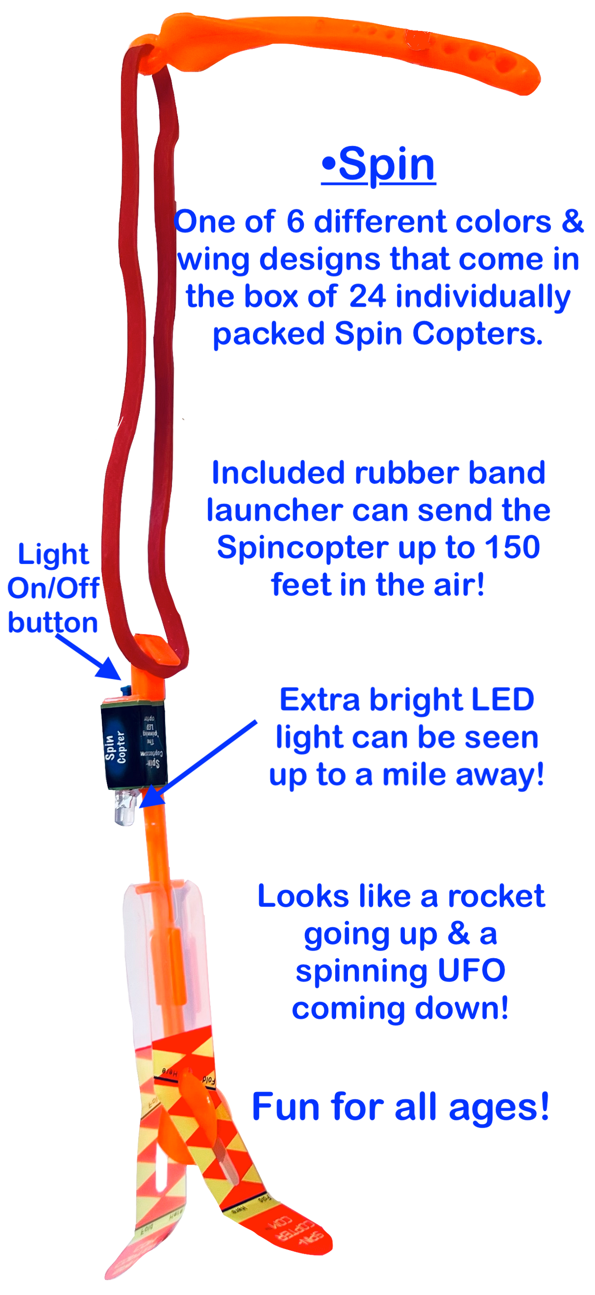 LED Spin Copter