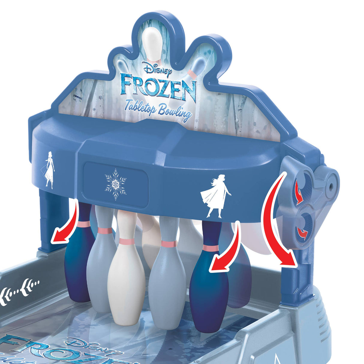 Frozen Elsa and Anna Tabletop Bowling Game Set