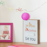 Disney Simba, Tod, & Thumper Be Brave Be You Wood Wall Decor