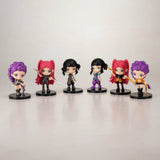 6PCS - Kpop Demon Hunters HUNTRIX Character Collectible Mini Figure Set