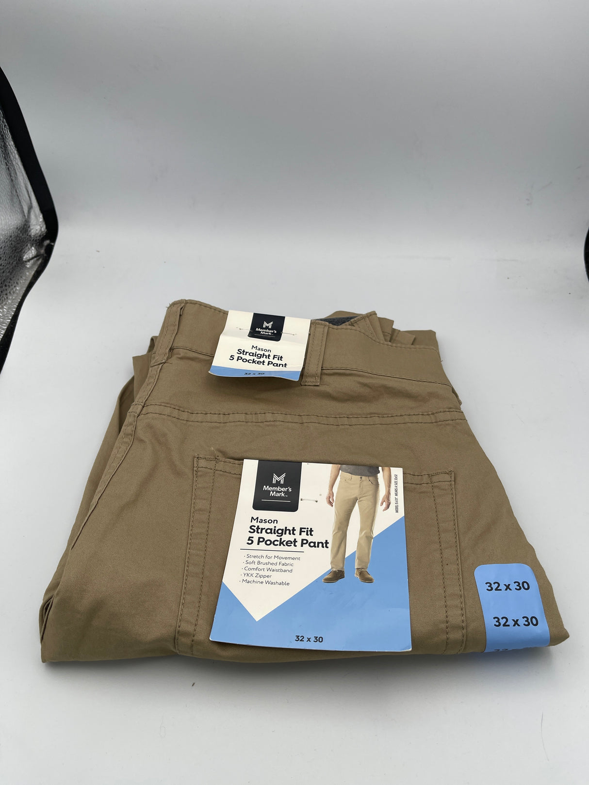 Member Mark Straight Fit 5 Pocket Pants