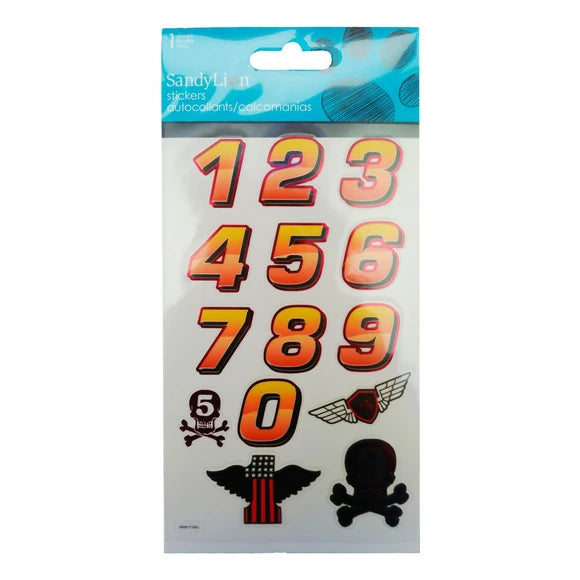 Racing Number Stickers – Never Ending Deals